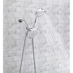 Alpine Reserve Nevis 6.0-Spray Chrome 5-in Round Shower Head with Handheld Combo 1.8 GPM, 3074-02618-ARCH *JR2511, Retail: $54.98, FINAL PRICE: $29.99 + TAX
