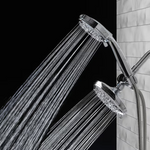 Alpine Reserve Nevis 6.0-Spray Chrome 5-in Round Shower Head with Handheld Combo 1.8 GPM, 3074-02618-ARCH *JR2511, Retail: $54.98, FINAL PRICE: $29.99 + TAX