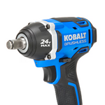 Kobalt 24-volt Max Variable Speed Brushless 1/2-in Drive Cordless Impact Wrench (Tool Only) #836360
