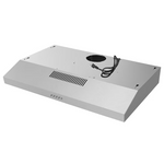 Streamline 30-in Ducted 80-CFM Brushed Stainless Steel Under Cabinet Range Hood with Charcoal Filter, T-3205-1-DT *JR2511, Retail: $134.00, FINAL PRICE: $79.99 + TAX