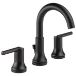 Delta Trinsic Two Handle Widespread Bathroom Faucet in Matte Black, 3559-BLMPU-DST, MRSP: $499, FINAL PRICE: $259.99 + TAX