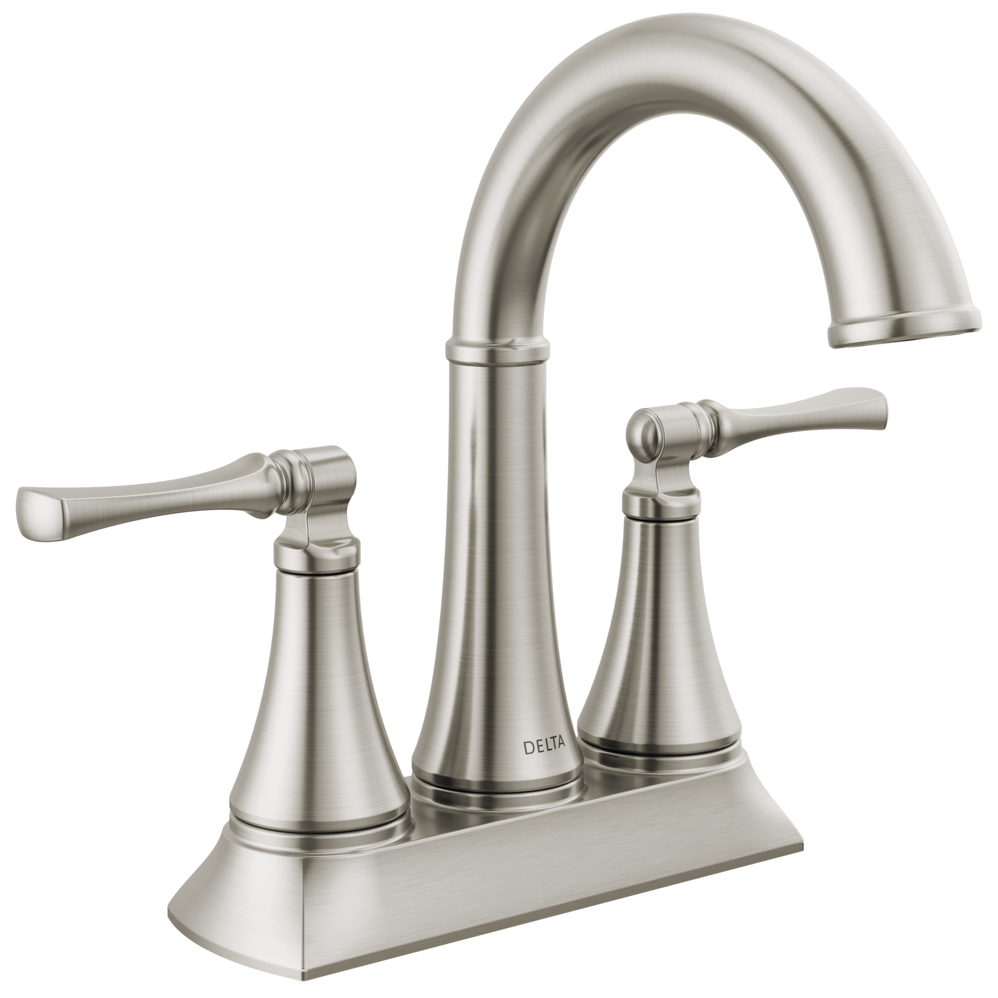 Delta Archdale Two Handle Centerset Bathroom Faucet in Spotshield Brushed Nickel, 25798LF-SP, MRSP: $211.95, FINAL PRICE: $ + TAX