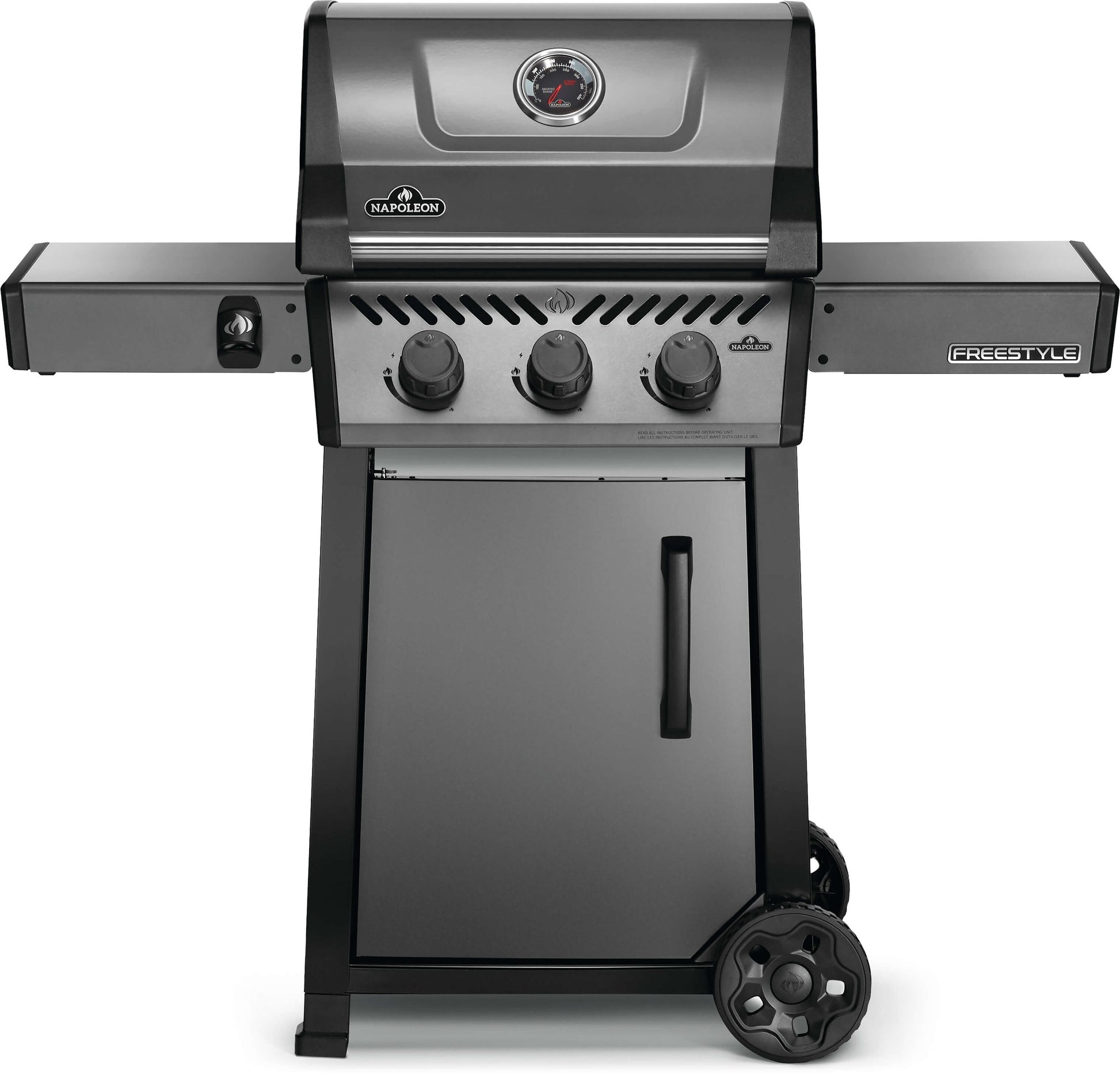 NAPOLEON Freestyle 365 Graphite Grey 3 -Burner Infrared Natural Gas Grill, F365DNGT, FINAL PRICE: