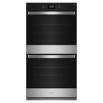 Whirlpool 27-in Double Electric Wall Oven with Air Fry Self-cleaning (Fingerprint Resistant Stainless Steel), WOED7027PZ *HD2510, Retail: $3,599.00, FINAL PRICE: $1899.99 + TAX