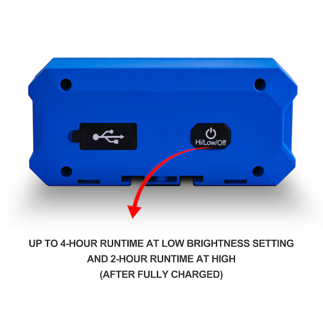 Kobalt 3.6-Volt 4000-Lumens LED Plug-in Portable Work Light 1 -Batteries Included, MPL1068-L37K8040 5286606  *JR2506, [FB292], Retail: $69.98, FINAL PRICE: $34.99 + TAX