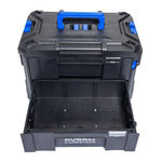 Kobalt CASESTACK 14.16-in W x 21-in H x 13.5-in D 2 -Drawer Black Plastic Tool Box