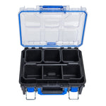 Kobalt CASESTACK 10.14-in W x 13.4-in H x 5-in D Black Plastic Tool Box