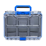 Kobalt CASESTACK 10.14-in W x 13.4-in H x 5-in D Black Plastic Tool Box