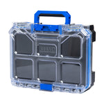 Kobalt CASESTACK 10.14-in W x 13.4-in H x 5-in D Black Plastic Tool Box