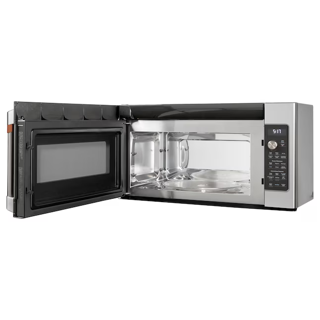 GE Cafe 1.7-cu Air Fry 29.9-in Over-the-Range Convection Microwave with Sensor Cooking (Matte White), CVM517P4RW2 *HD2505, Retail: $1,159.00, FINAL PRICE: $699.99 + TAX