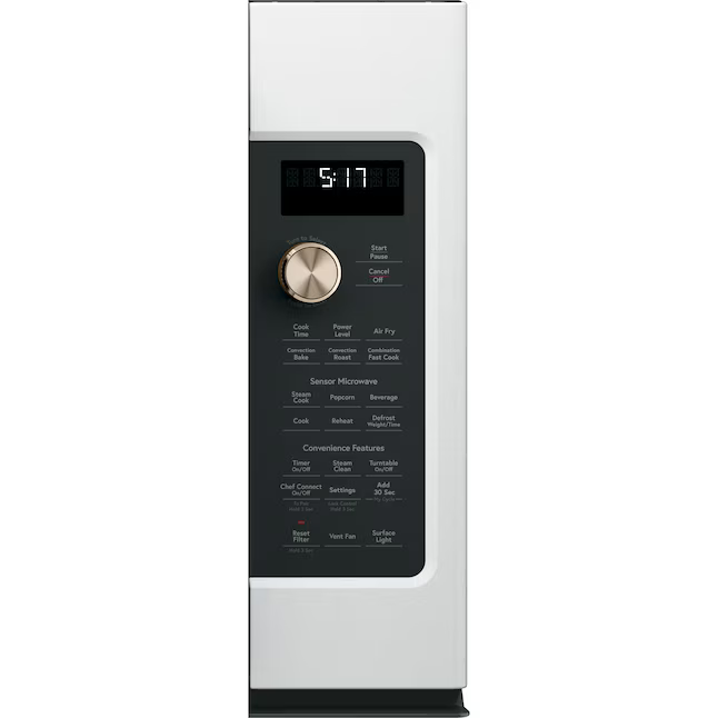 GE Cafe 1.7-cu Air Fry 29.9-in Over-the-Range Convection Microwave with Sensor Cooking (Matte White), CVM517P4RW2 *HD2505, Retail: $1,159.00, FINAL PRICE: $699.99 + TAX