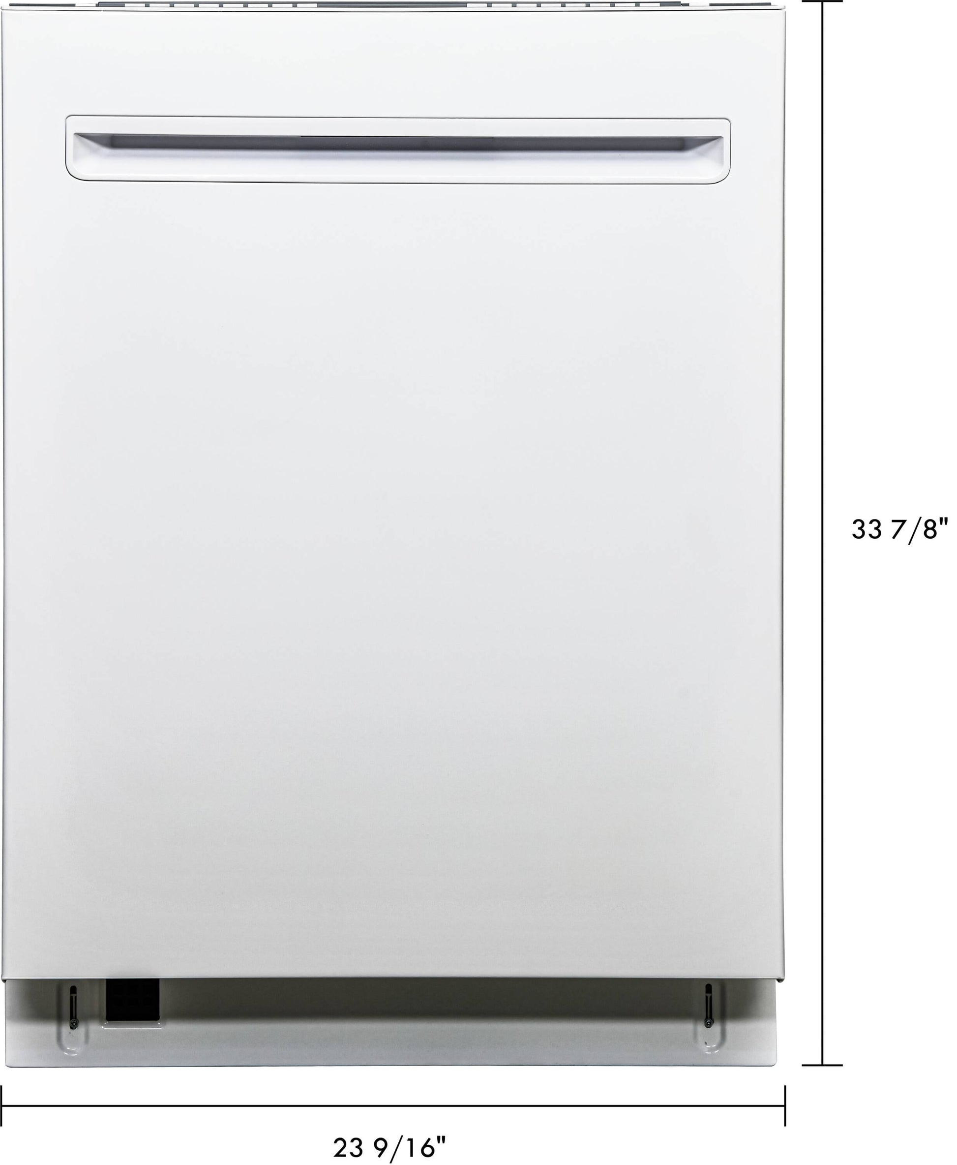 Kenmore 24-in Top Control Built-in Dishwasher ( White ) With Third Rack, 49-Decibel
