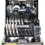 Kenmore 24-in Top Control Built-in Dishwasher ( White ) With Third Rack, 49-Decibel