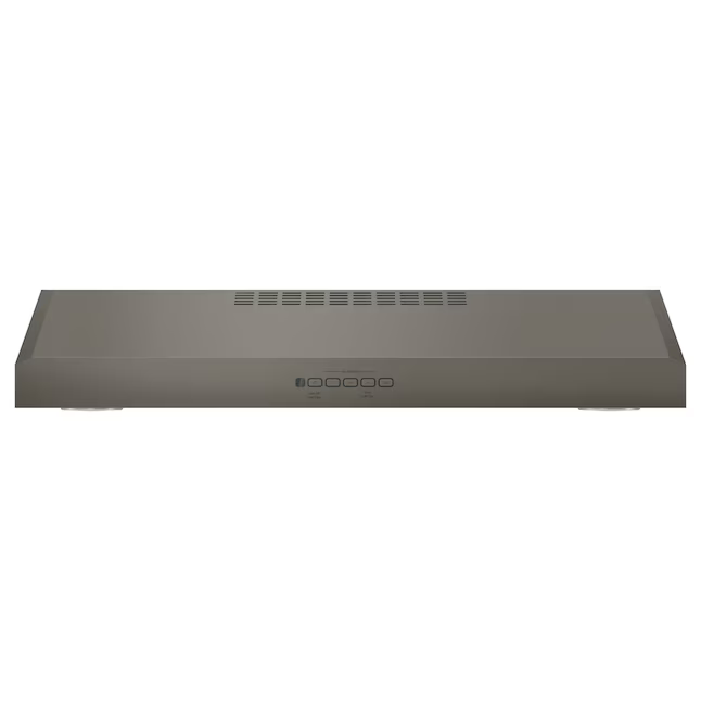 GE 30-in Convertible 310-CFM Slate Under Cabinet Range Hood