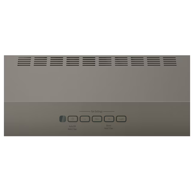 GE 30-in Convertible 310-CFM Slate Under Cabinet Range Hood