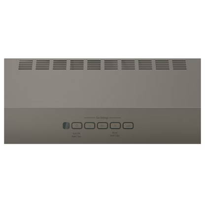 GE 30-in Convertible 310-CFM Slate Under Cabinet Range Hood