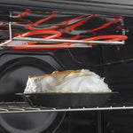 GE 24-in Glass Top 4 burners 2.9-cu ft Freestanding Electric Range ( Stainless Steel