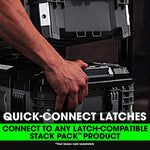 FLEX STACK PACK 15.4-in W x 10.3-in H x 21.9-in D Polypropylene Tool Box