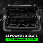 FLEX STACK PACK Gray Ballistic polyester 10.6-in W x 15.7-in D x 15.4-in L Tool tote