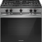 Frigidaire 30-in 5 burners 5.1-cu ft Freestanding Natural Gas Range ( Stainless Steel )