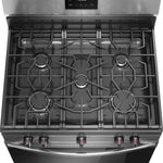 Frigidaire 30-in 5 burners 5.1-cu ft Freestanding Natural Gas Range ( Stainless Steel )