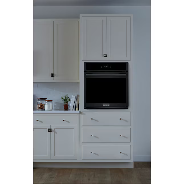 Frigidaire Gallery 27-in Single Electric Wall Oven with Air Fry True Convection and Self + Steam Cleaning (Fingerprint Resistant Black Stainless Steel), GCWS2767AD *HD2505, Retail: $2,699.00, FINAL PRICE: $999.99 + TAX