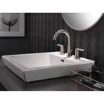 Delta Trinsic Two Handle Widespread Bathroom Faucet in Stainless Steel, 3559-SSMPU-DST, MRSP: $670, FINAL PRICE: $249.99 + TAX