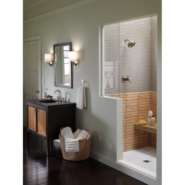 Delta Trinsic Two Handle Widespread Bathroom Faucet in Stainless Steel, 3559-SSMPU-DST, MRSP: $670, FINAL PRICE: $249.99 + TAX