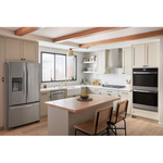 Whirlpool 27-in Double Electric Wall Oven with Air Fry Self-cleaning (Fingerprint Resistant Stainless Steel), WOED7027PZ *HD2510, Retail: $3,599.00, FINAL PRICE: $1899.99 + TAX