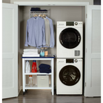 GE Medium 4.1 cu. ft. Stackable Ventless Electric Dryer (White), GFT14ESSMWW *HD2509, Retail: $1,299.00, FINAL PRICE: $799.99 + TAX