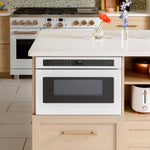 Cafe 23.9-in 1.2-cu ft 1000 -Watt Microwave Drawer ( Matte White )