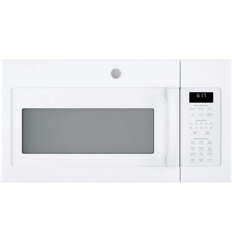 GE 1.7-cu ft Over-the-Range Microwave with Sensor Cooking ( White )