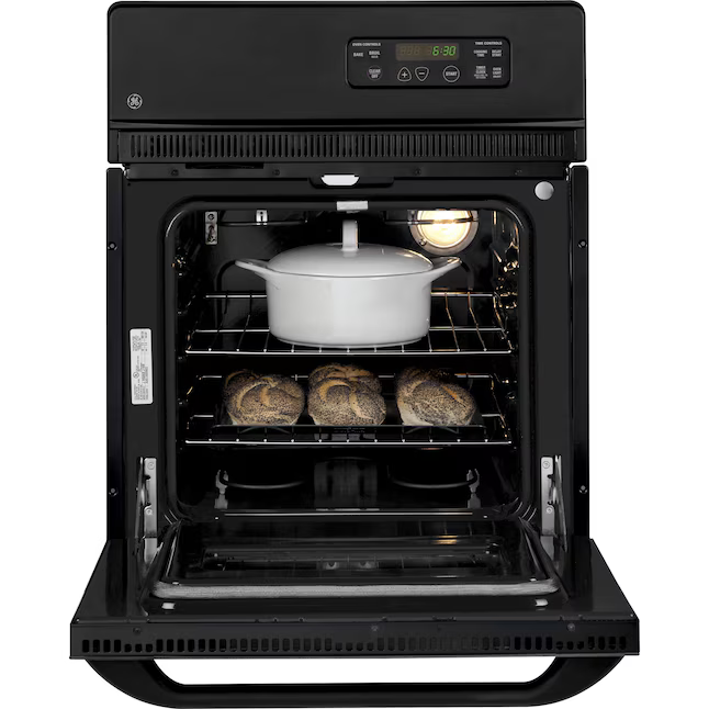 GE 24-in Single Electric Wall Oven (Stainless Steel)
