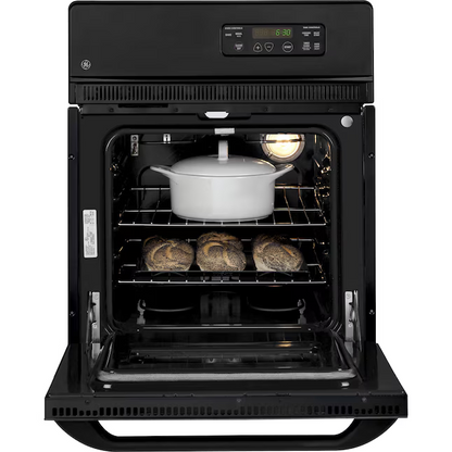GE 24-in Single Electric Wall Oven (Stainless Steel)
