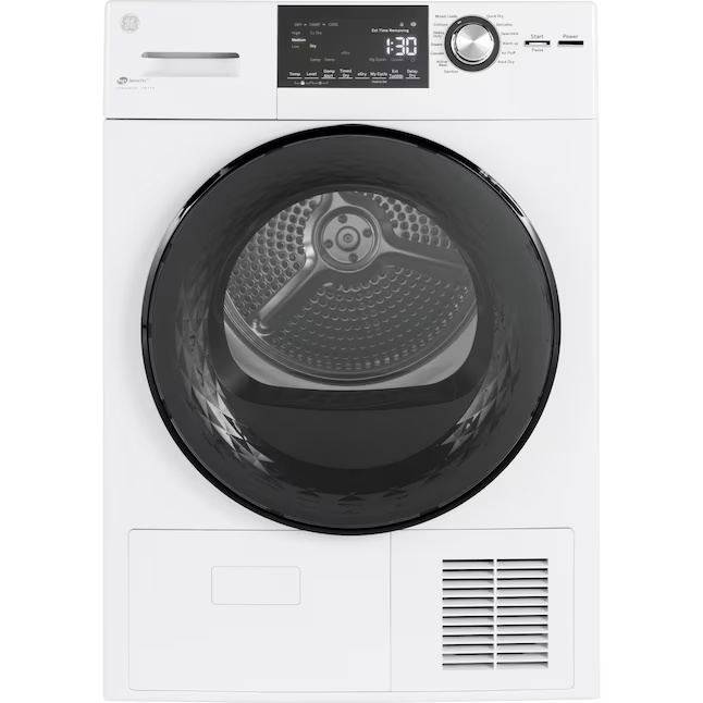 GE Medium 4.1 cu. ft. Stackable Ventless Electric Dryer (White), GFT14ESSMWW *HD2509, Retail: $1,299.00, FINAL PRICE: $799.99 + TAX