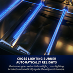 Rogue XT Stainless Steel 4-Burner Liquid Propane Gas Grill with Integrated Smoker Box, RXT525PSS-1-A *HD2509, Retail: $899.00, FINAL PRICE: $ + TAX