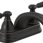 Peerless Elmhurst Two-Handle Centerset Bath Faucet in Oil Rubbed Bronze