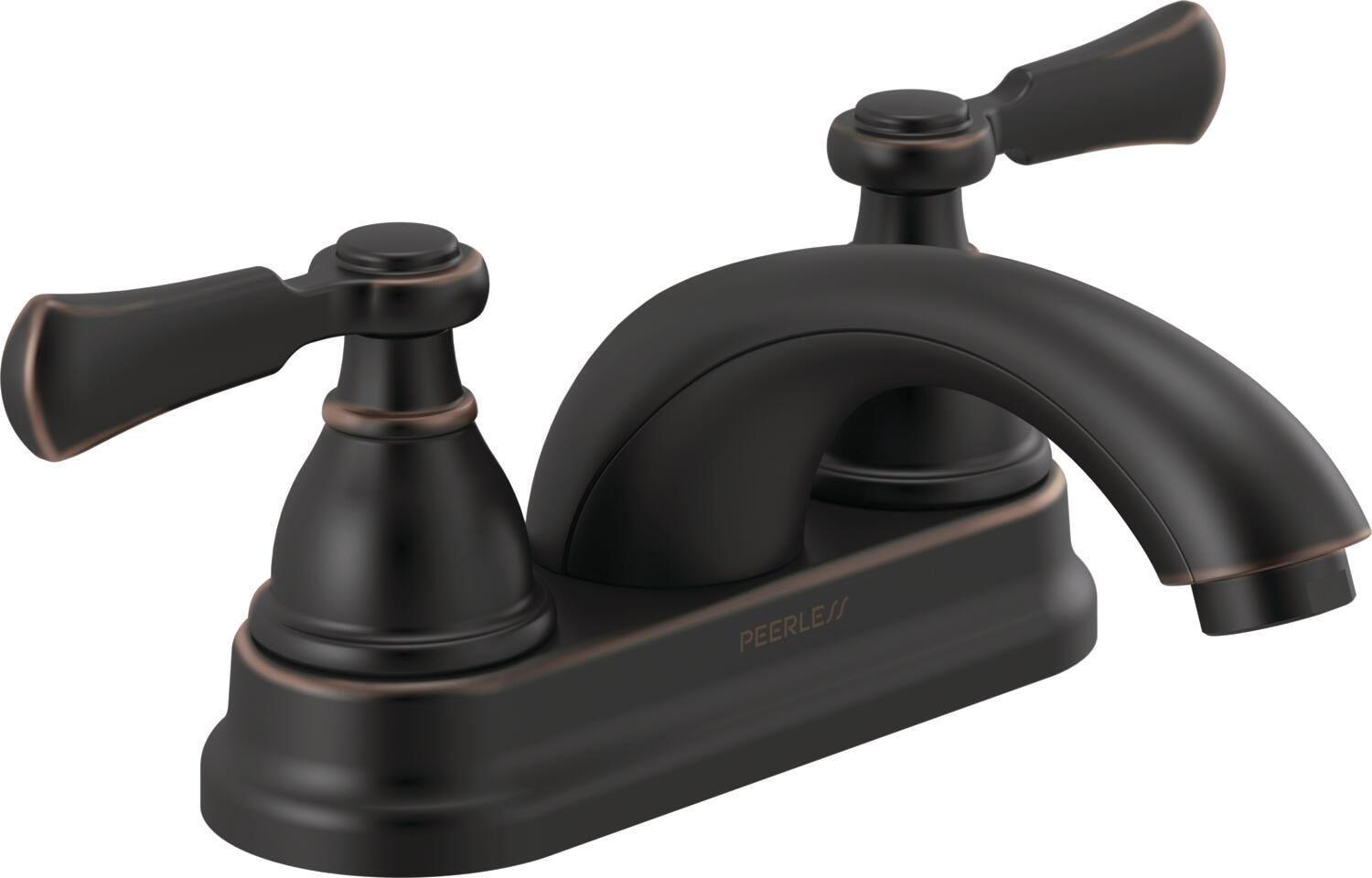 Peerless Elmhurst Two-Handle Centerset Bath Faucet in Oil Rubbed Bronze