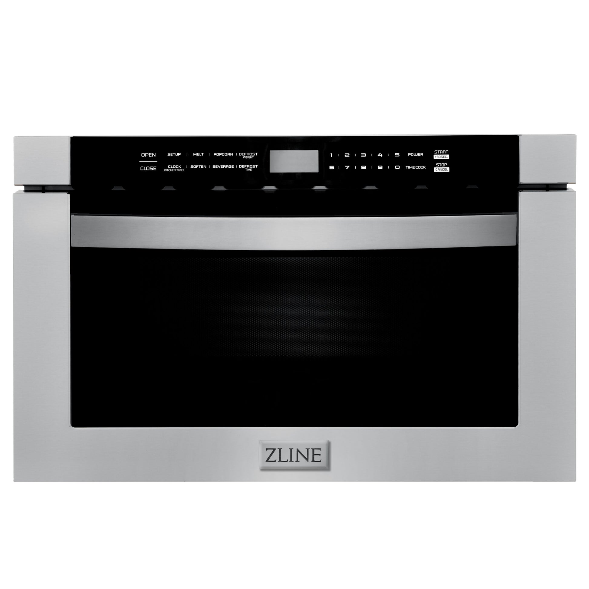 ZLINE KITCHEN & BATH 23.5-in 1.2-cu ft 1000 -Watt Microwave Drawer ( Stainless Steel, Modern Handle )