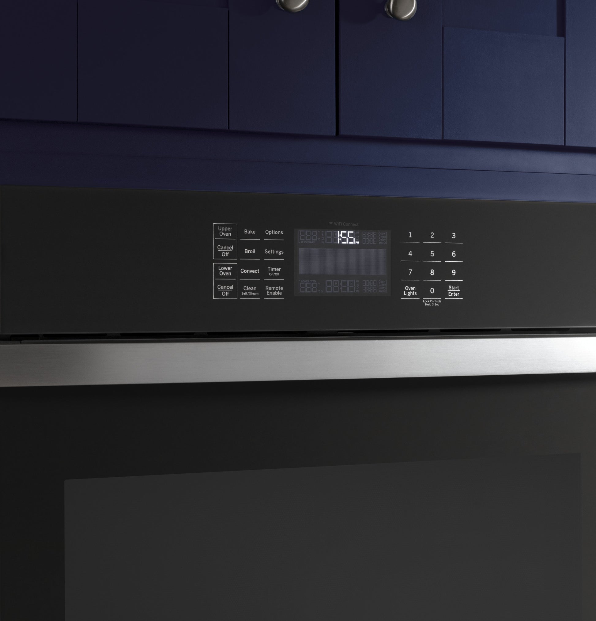 GE 27 inch Double Electric Wall Oven Self + Steam Cleaning ( Stainless Steel )