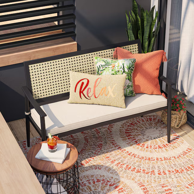 allen + roth Graphic Print Re;Ax Rectangular Lumbar Pillow, 04918031   5466097 *HD2409, Retail: $24.98, FINAL PRICE: $11.99 + TAX
