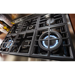 KitchenAid 36-in 6 burners 5.1-cu ft Convection Oven Freestanding Natural Gas Range (Stainless Steel), KFGC506JSS *JR2503, Retail: $6,849.00, FINAL PRICE: $4,799.99 + TAX