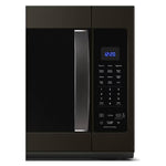 Whirlpool 1.9-cu ft Over-the-Range Microwave with Sensor Cooking ( Fingerprint Resistant Black Stainless )