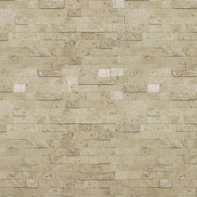 **PER PC** Limestone Stack 12x12 Peel & Stick Mosaic, SF170217,  10.55sf, 12pcs, 24lbs, FINAL PRICE: $3.99/sf, $47.88/bx + Tax