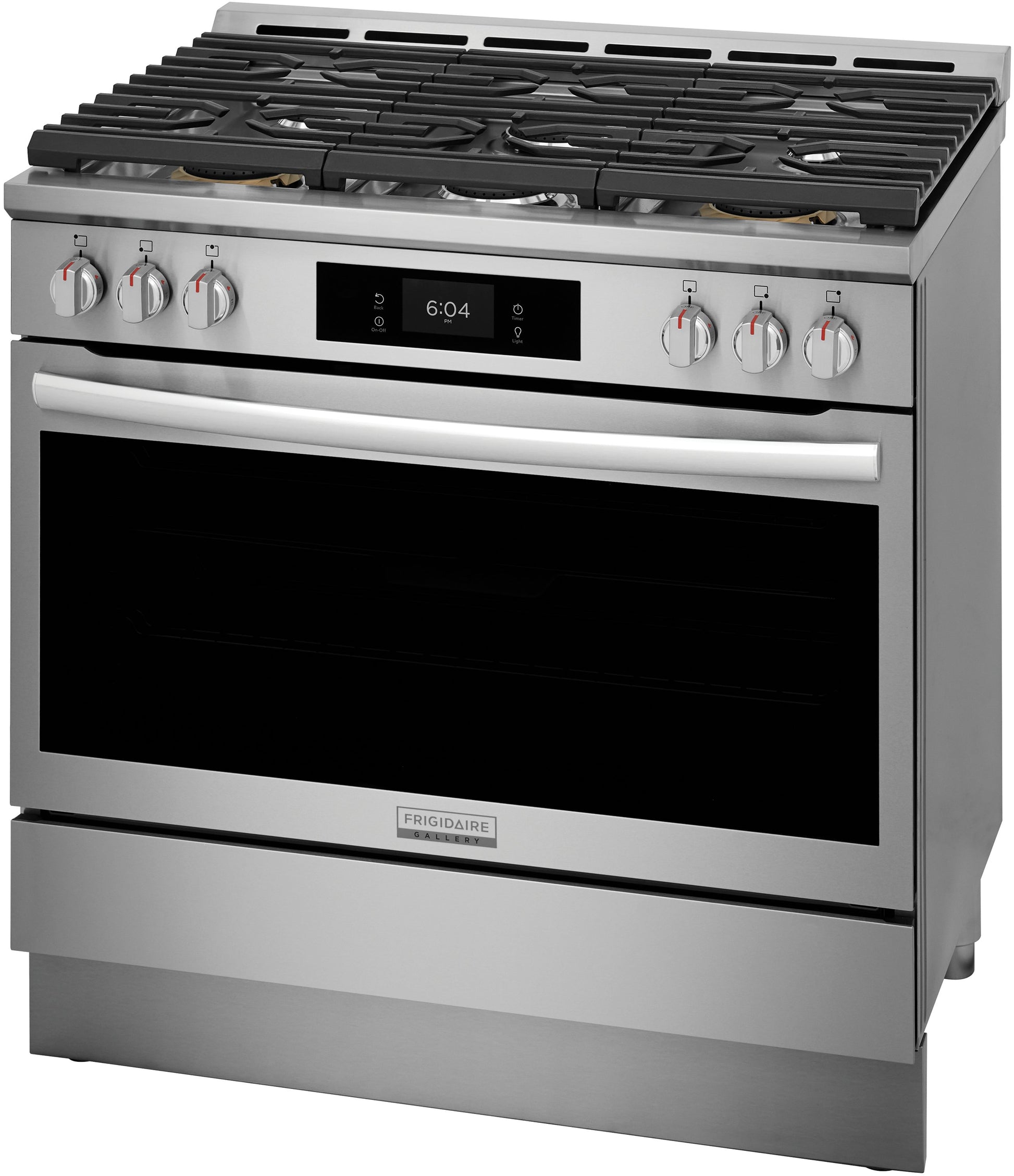 Frigidaire Gallery 36-in 6 burners 4.6-cu ft Air Fry Convection Oven Slide-In Natural Gas Range (