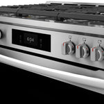 Frigidaire Gallery 36-in 6 burners 4.6-cu ft Air Fry Convection Oven Slide-In Natural Gas Range (