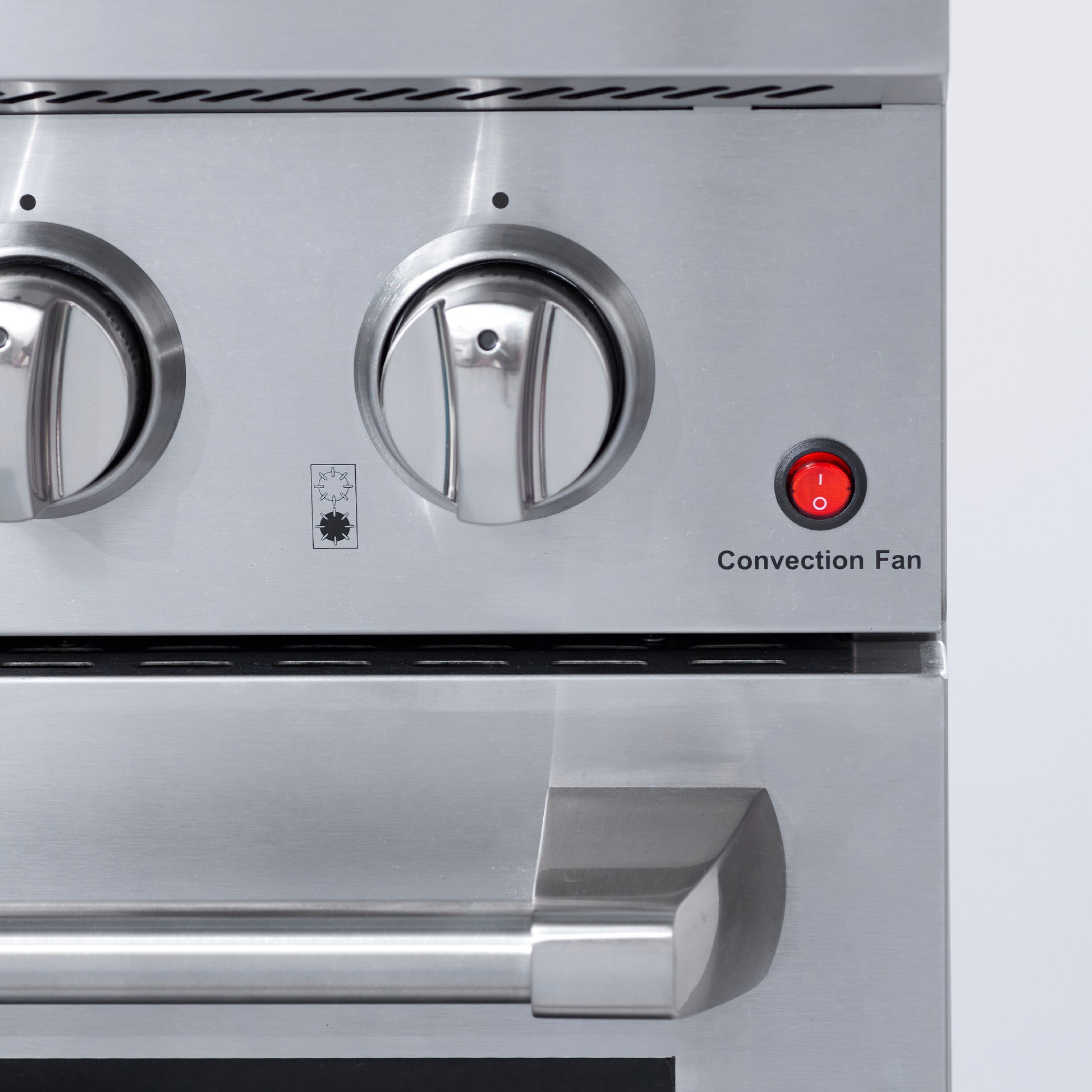 NXR Duro 36-in 6 burners 5.5-cu ft Convection Oven Freestanding Liquid Propane Gas Range ( Stainless Steel