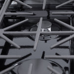 NXR Duro 36-in 6 burners 5.5-cu ft Convection Oven Freestanding Liquid Propane Gas Range ( Stainless Steel
