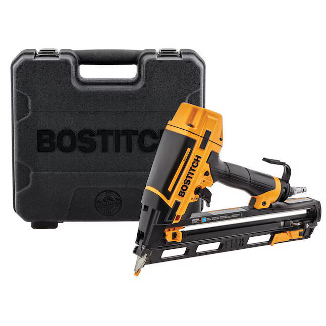 Bostitch Smart Point 2-1/2-in 15-Gauge Pneumatic Angled Finish Nailer, BTFP72156 *JR2510, Retail: $219.00, FINAL PRICE: $139.99 + TAX