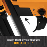 Bostitch Smart Point 2-1/2-in 15-Gauge Pneumatic Angled Finish Nailer, BTFP72156 *JR2510, Retail: $219.00, FINAL PRICE: $139.99 + TAX